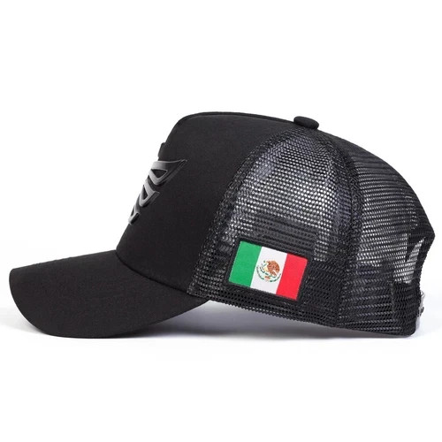 Mexican Eagle Baseball Cap Mexico Flag Trucker Hat Mesh Back Adjustable Unisex