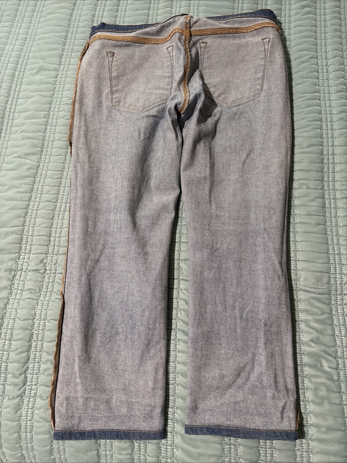 Baldwin 29 Kennedy Low Rise Boyfriend Capri Denim, Y2K, Stretch, 98% Cotton, EUC