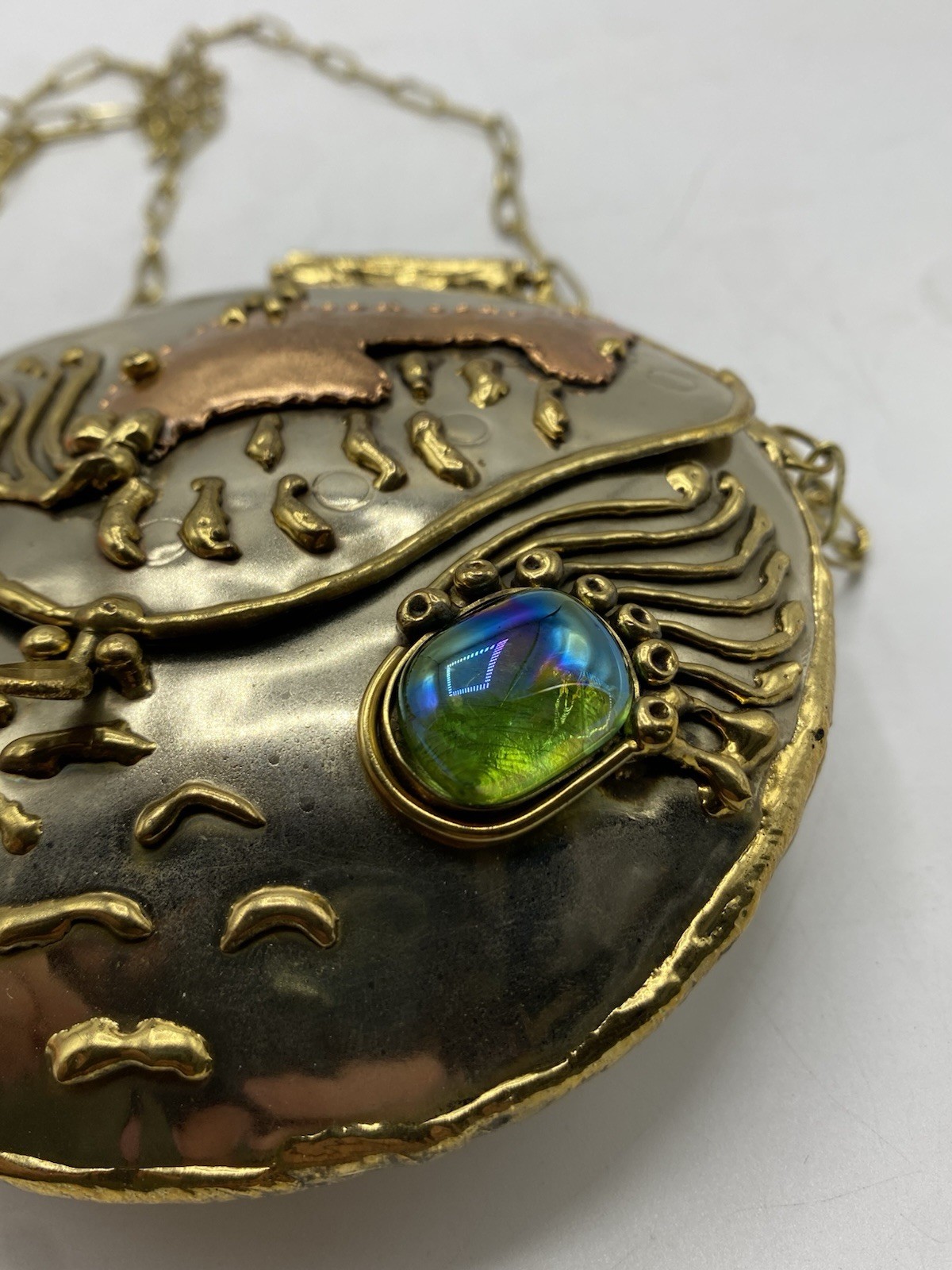Vintage Lunacy Designs Mixed Metal Mini Fish Purse