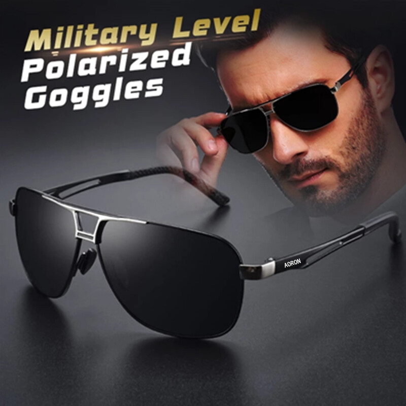 HD Polarized Photochromic Sunglasses Men Chameleon Driving Sport Glasses Eyewear