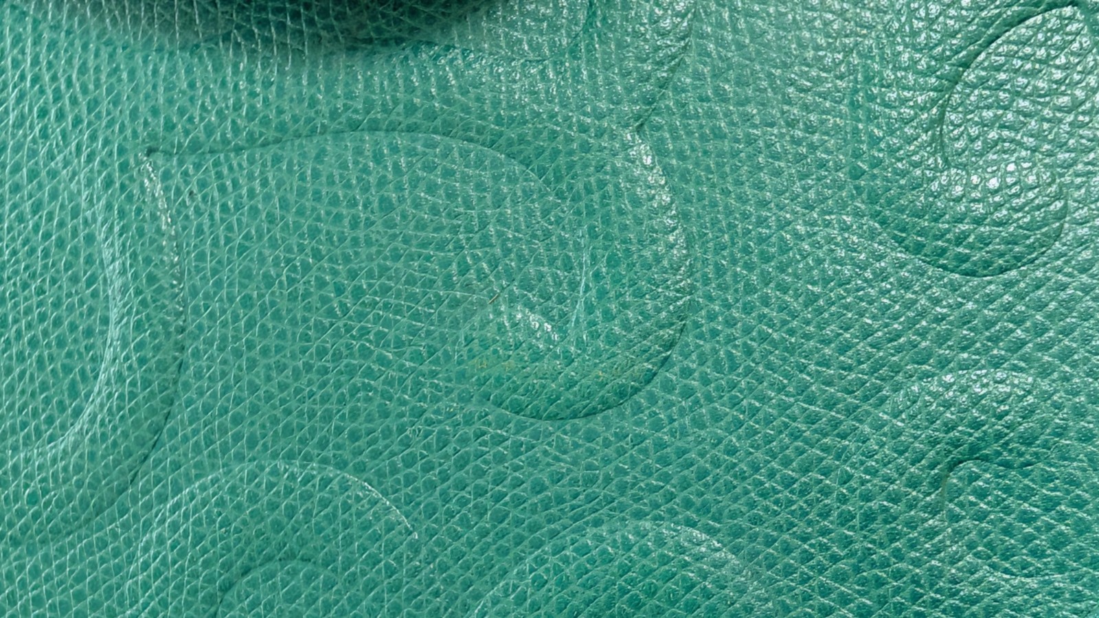 Read‼ Yves Saint Laurent Shoulder Bag Arabesque Leather Green YSL