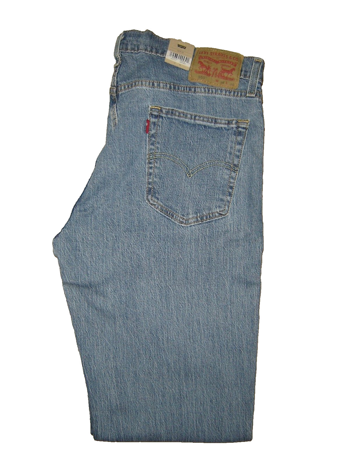 NWT Levi’s 559 jeans 34 x 34 Relaxed Straight Fit Retail $80 Style # 00559-0573