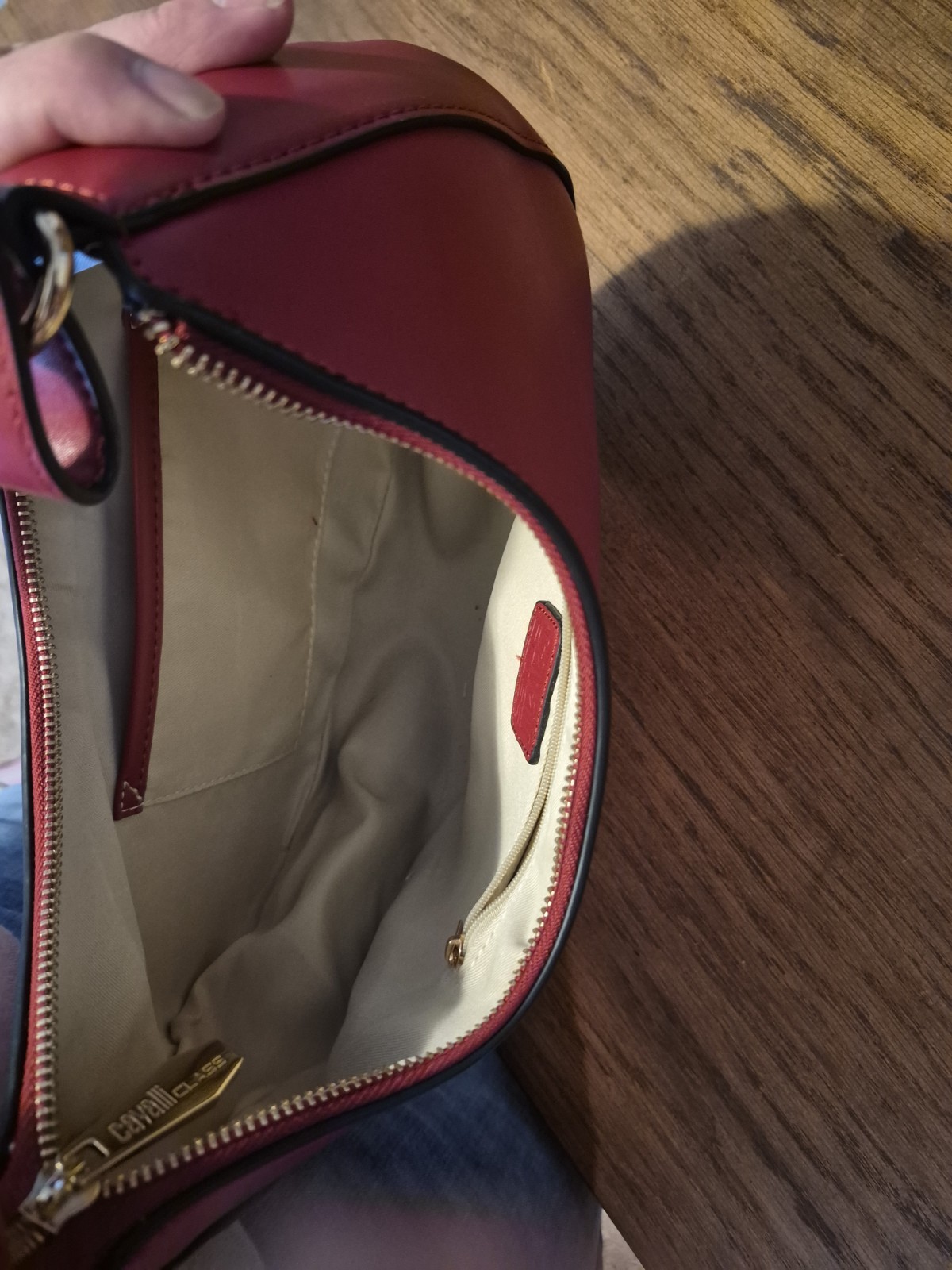 Elevate Your Style with the Stunning Dusty Pink Cavalli Class Angela Handbag