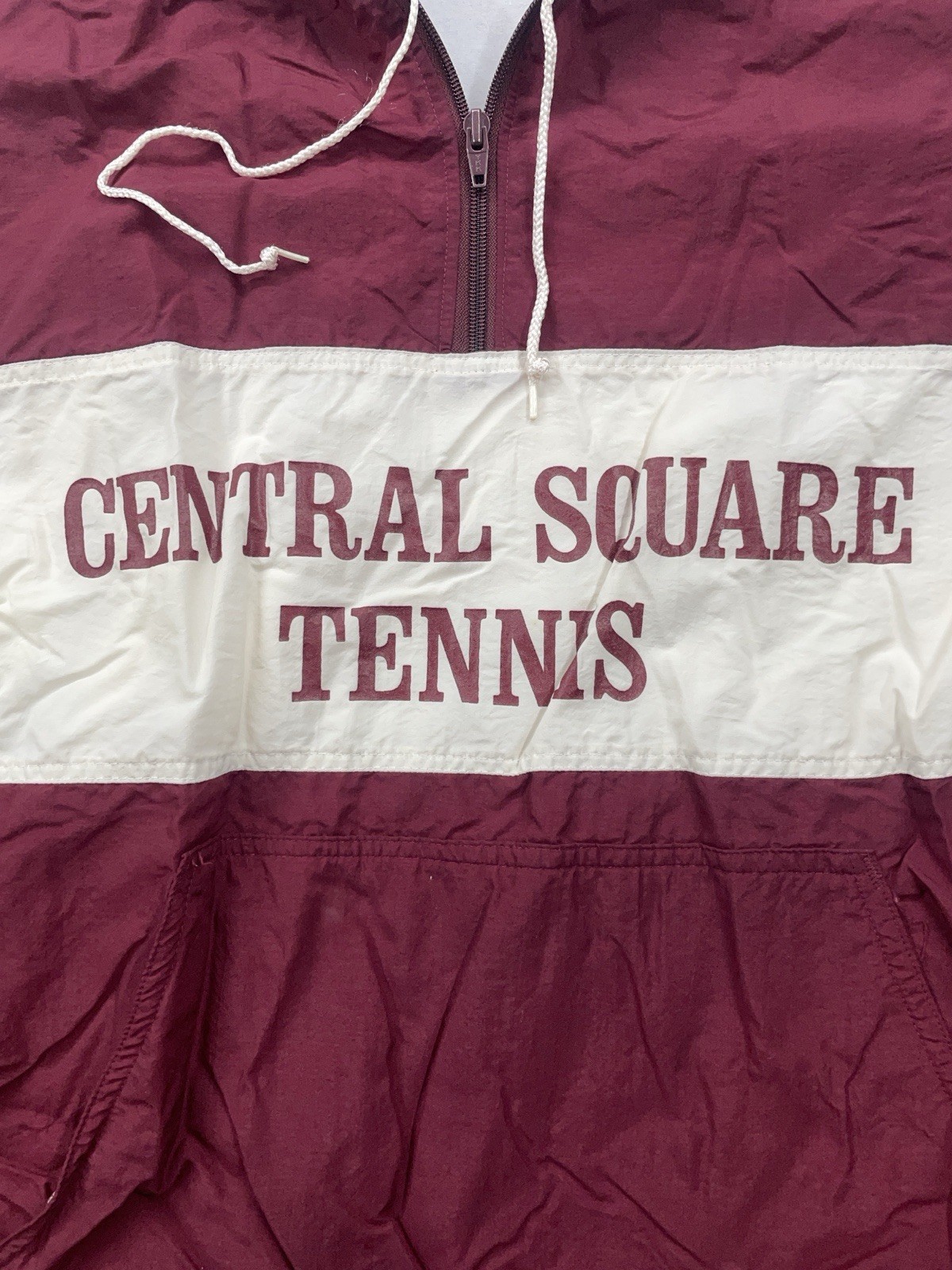 Vintage 90s Blazer Central Square Tennis Jacket Men’s XL USA Track Windbreaker