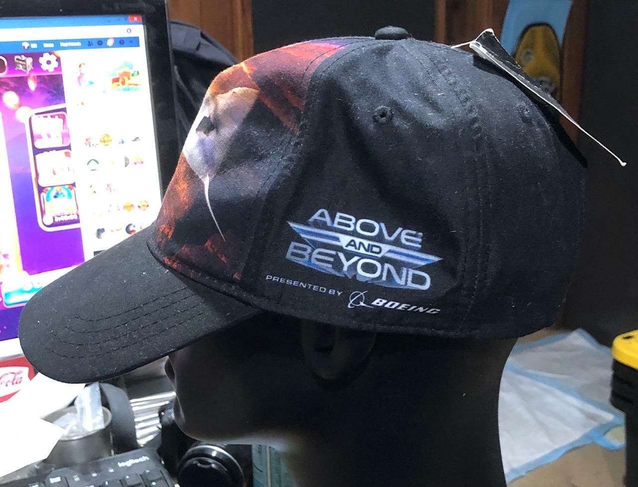 Boeing Above and Beyond B-2 Plane Promo Baseball Hat Cap #K8 New w/Tags