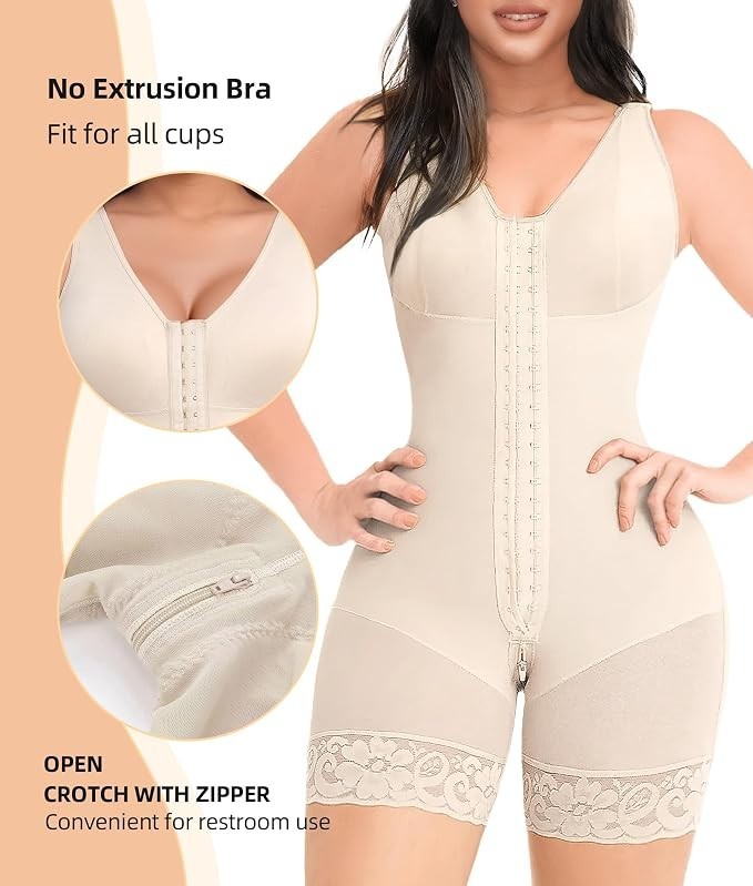 Fajas Colombianas Moldeadoras Overbust Shapewear For Women Tummy Control, Large