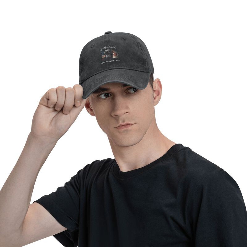 Eagle Funny Letter Print Sun Hat Adjustable Unisex Baseball Cap