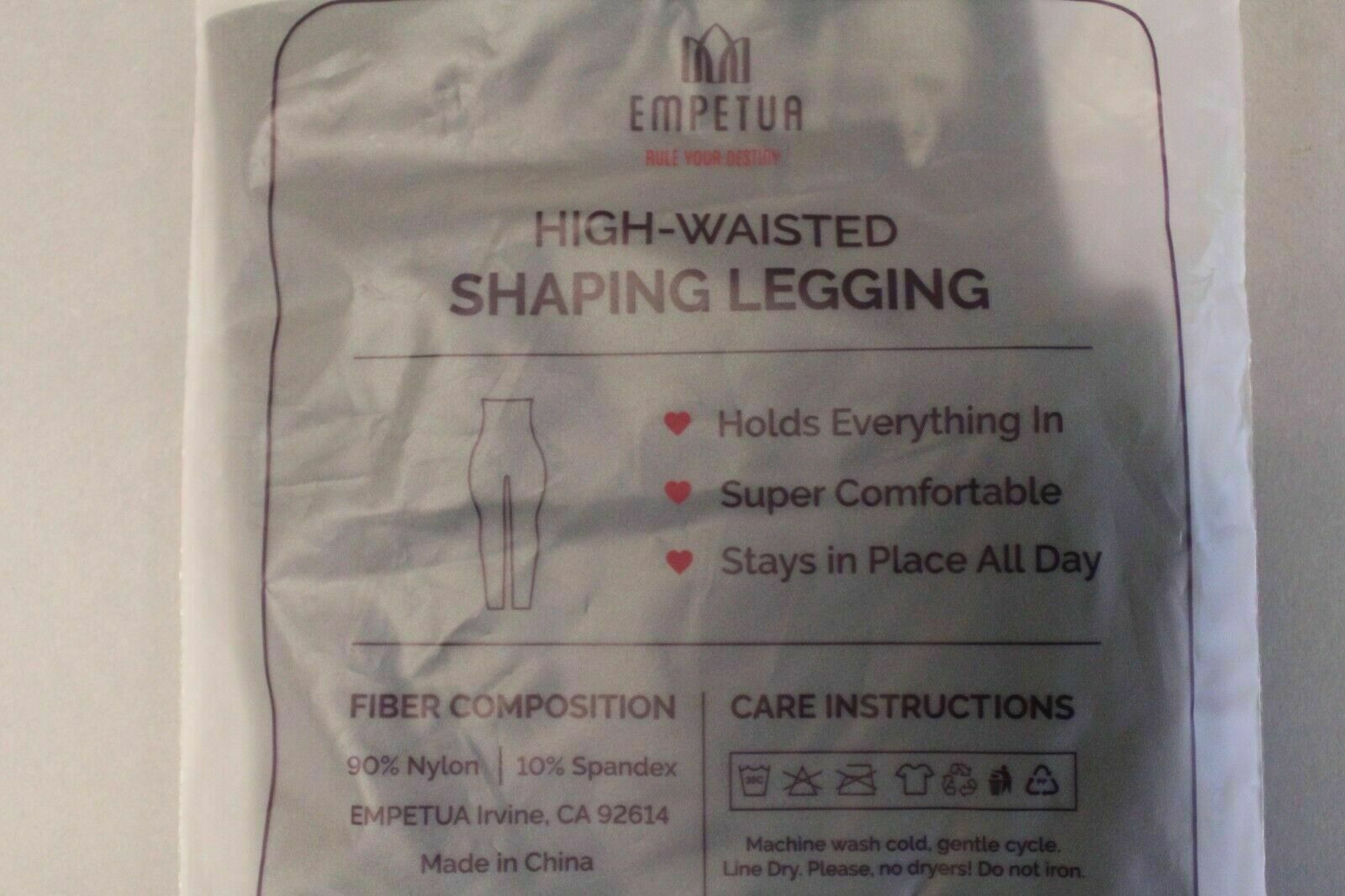 Empetua by Shapermint High Waisted Shaping Leggings Assorted Colors Small-4XL