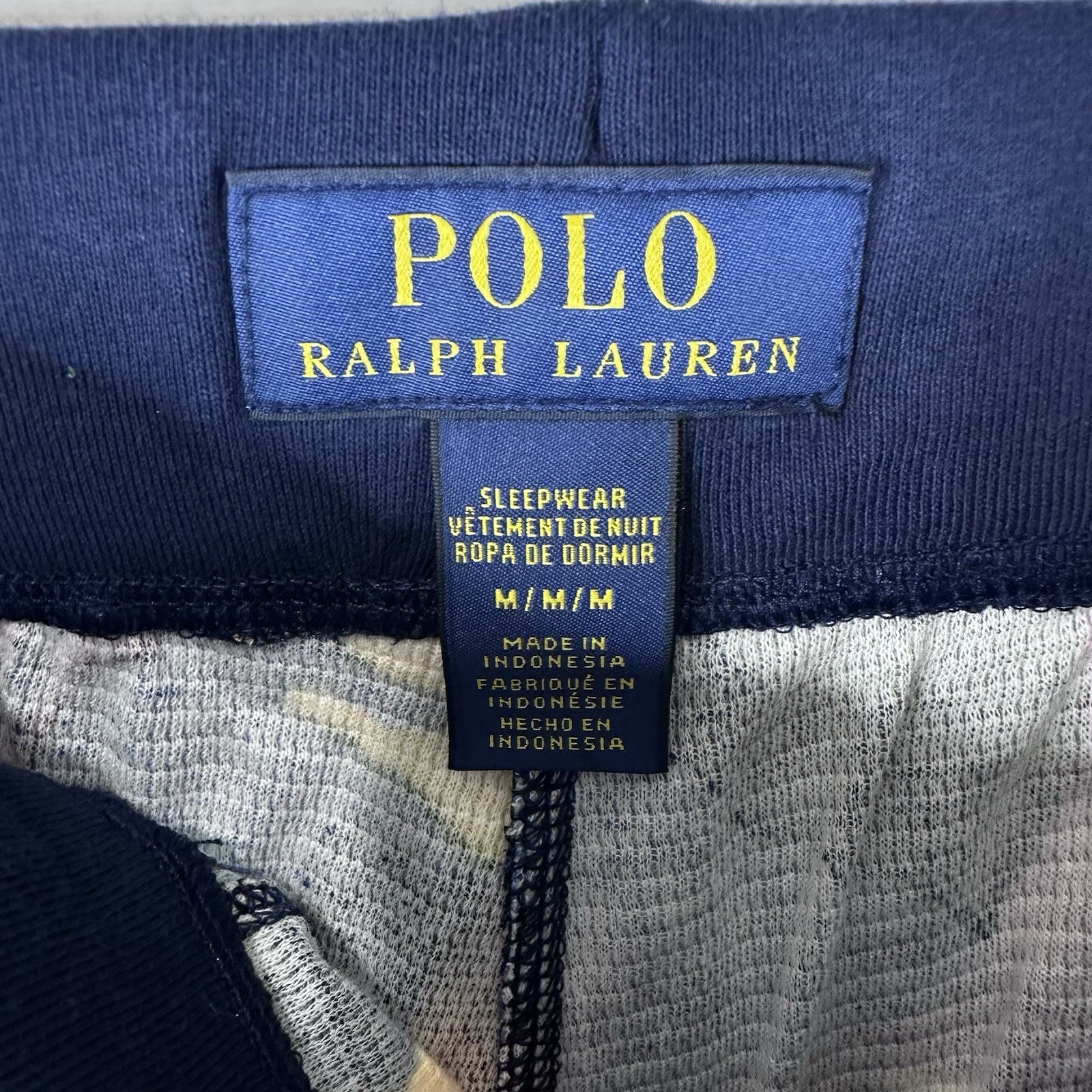 Polo Ralph Lauren Men’s Multi Player Camo Thermal Lounge Jogger Pants Size M