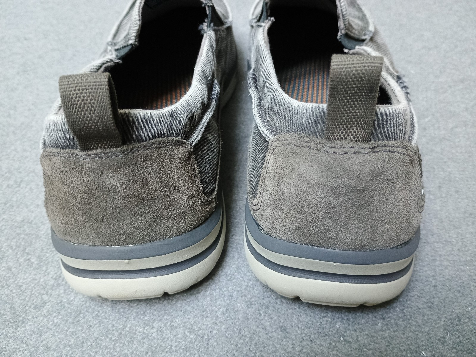 NEW Sketchers men’s slip Ins, hands-free size 11. Memory Foam, Air Cool Sneakers
