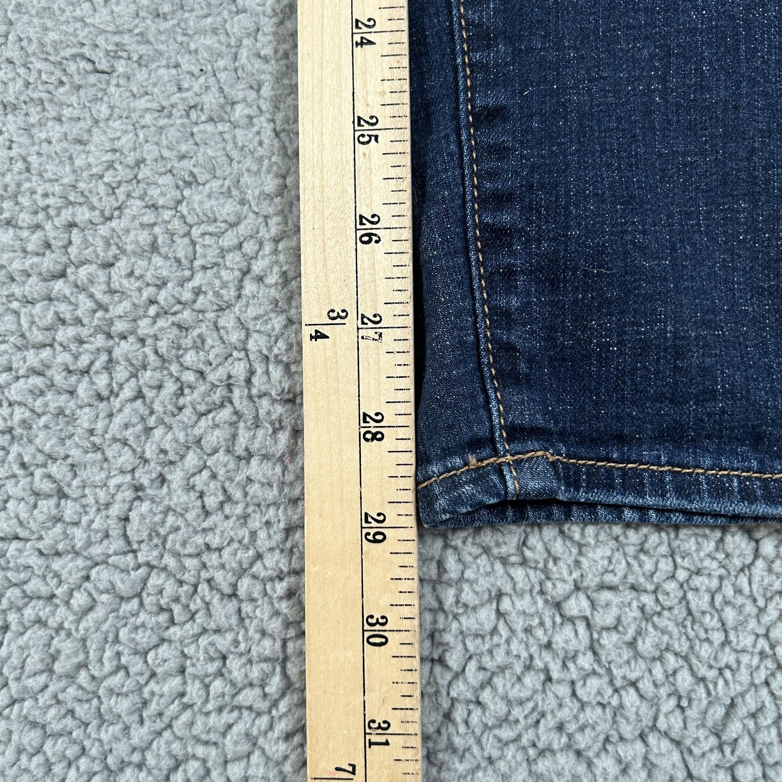 American Eagle Jegging Jeans Womens 6 Blue Mid Rise Super Stretch Denim Pants