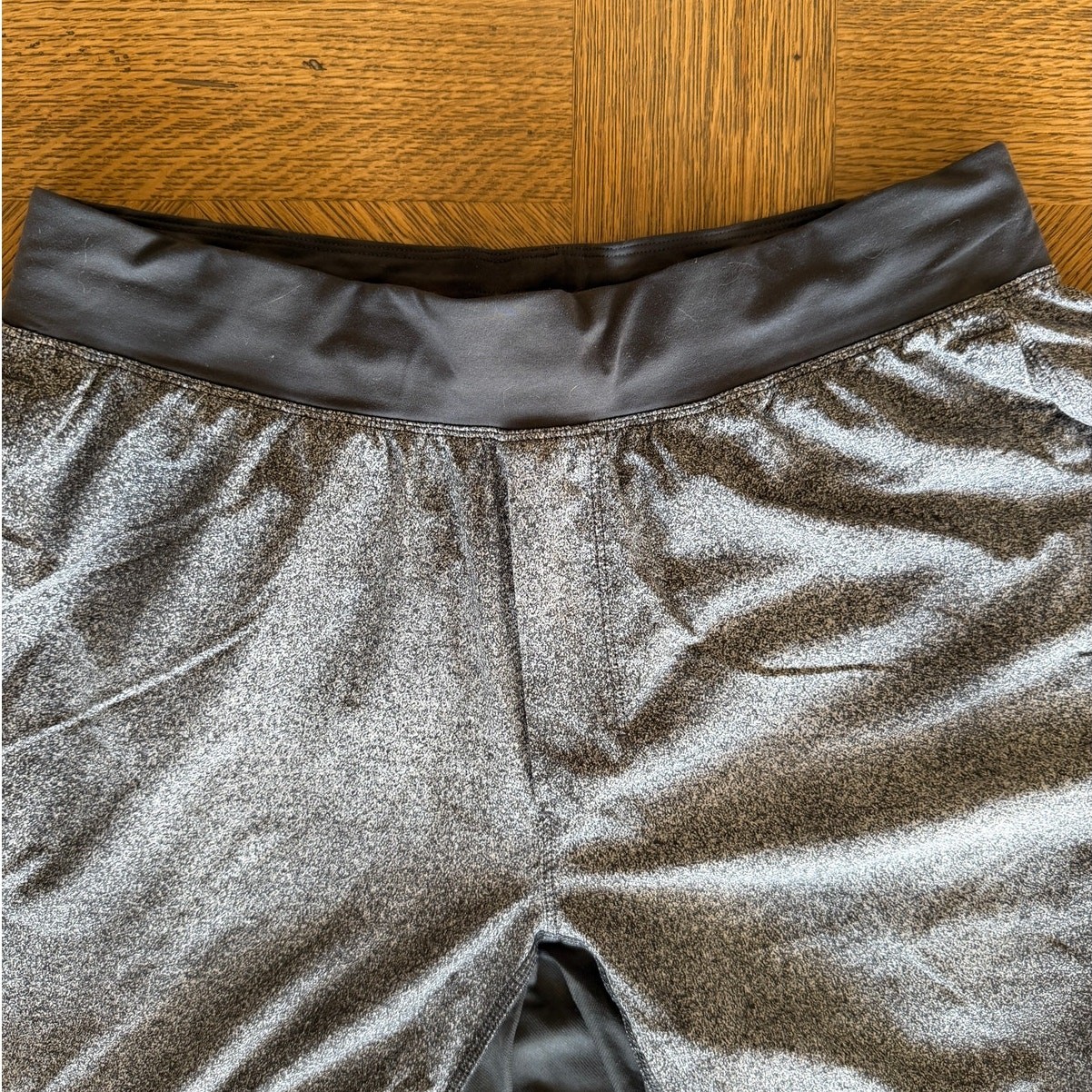 Lululemon Men’s Lined Athletic M Shorts Heather Grey T.H.E.