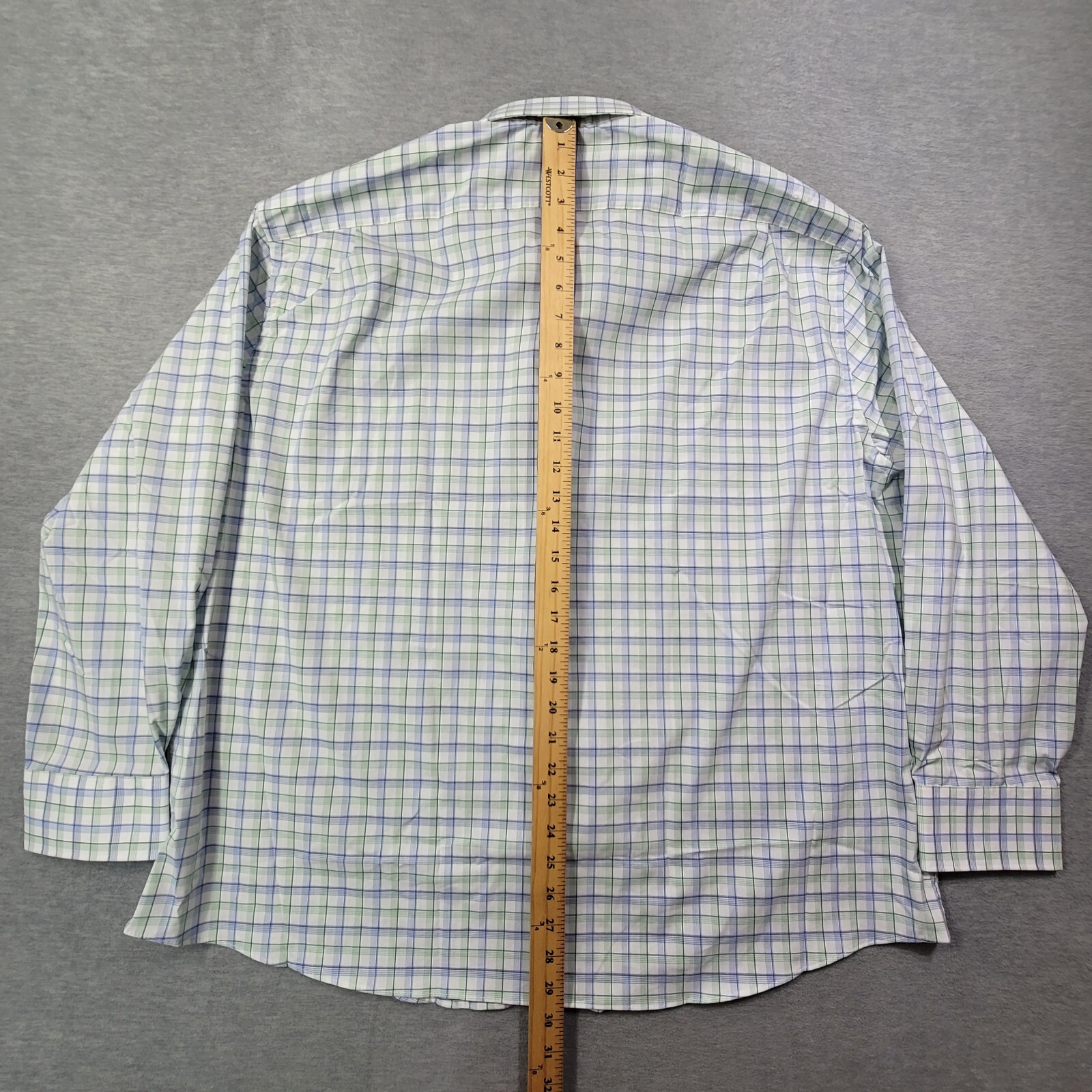 Tommy Hilfiger Shirt Men 2XL White Plaid Regular Fit All Season Stretch NWT