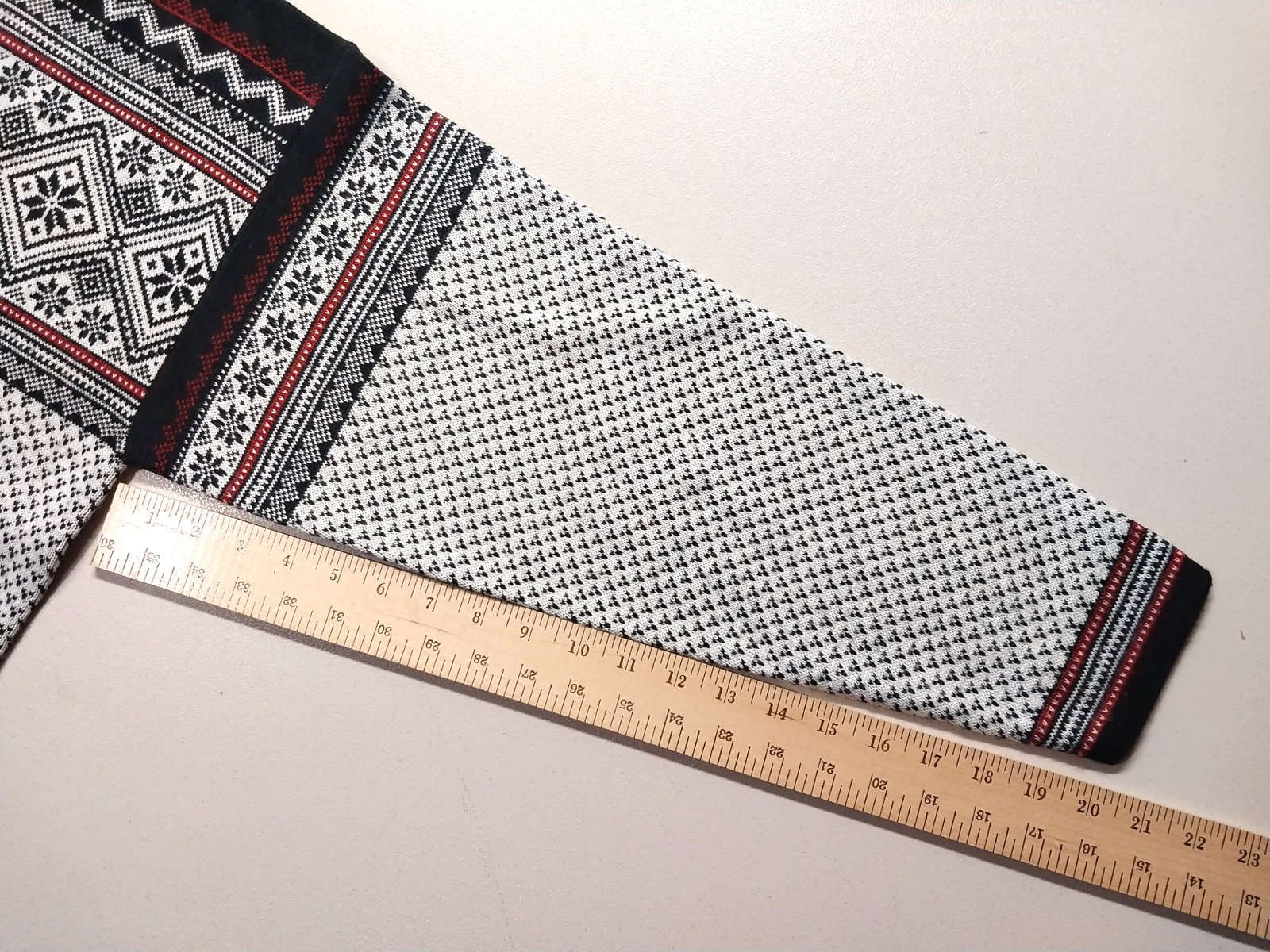 Bula Acrylic Wool Blend Black Fair Isle Nordic Knit Ski Pullover Sweater Men’s M
