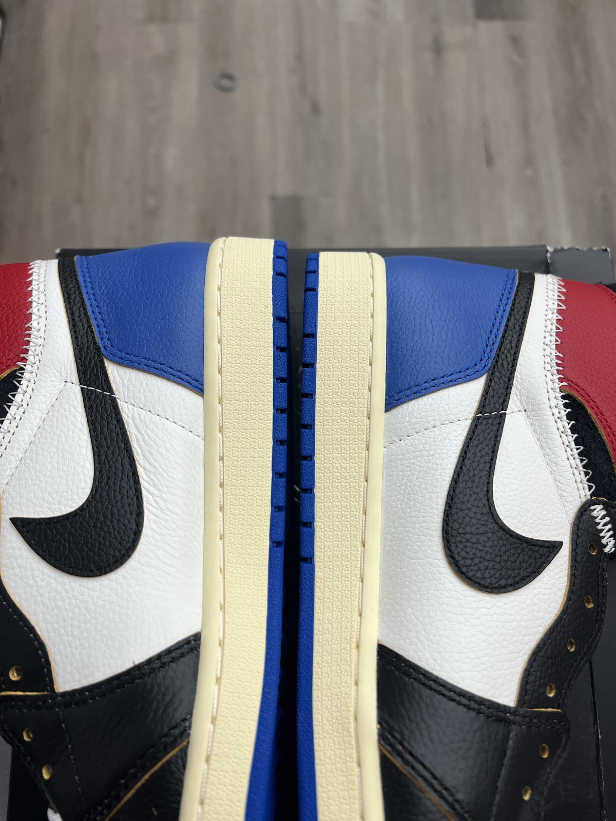 Size 13 – Air Jordan 1 Retro High OG SP Fragment x Union LA Varsity Red Sport Ro