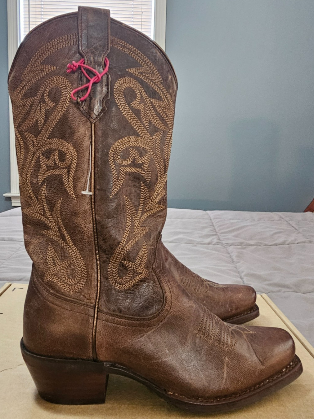 Idyllwind® (Women’s 6.5 B) Thistle™ Square Toe Western Boots, Brown – $220