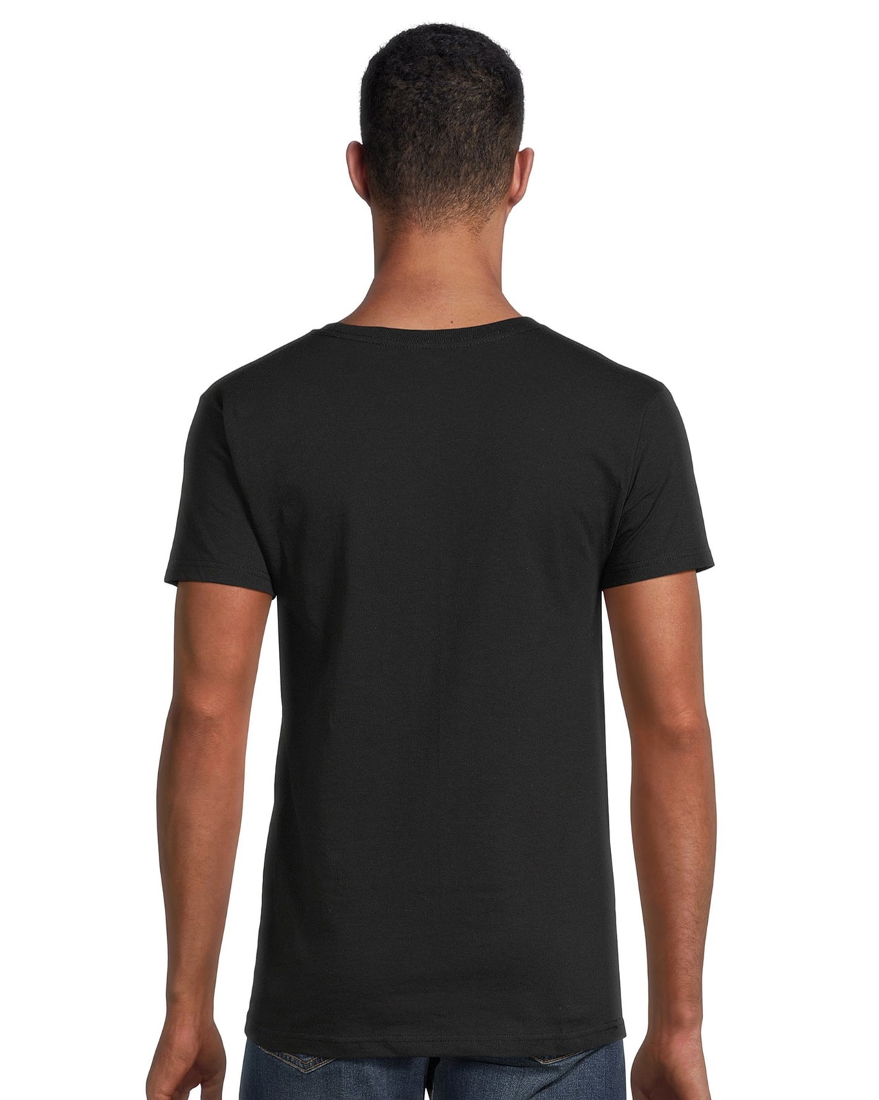 DC Comics Superman T-Shirt Men’s Black Raised Logo Short Sleeve Top