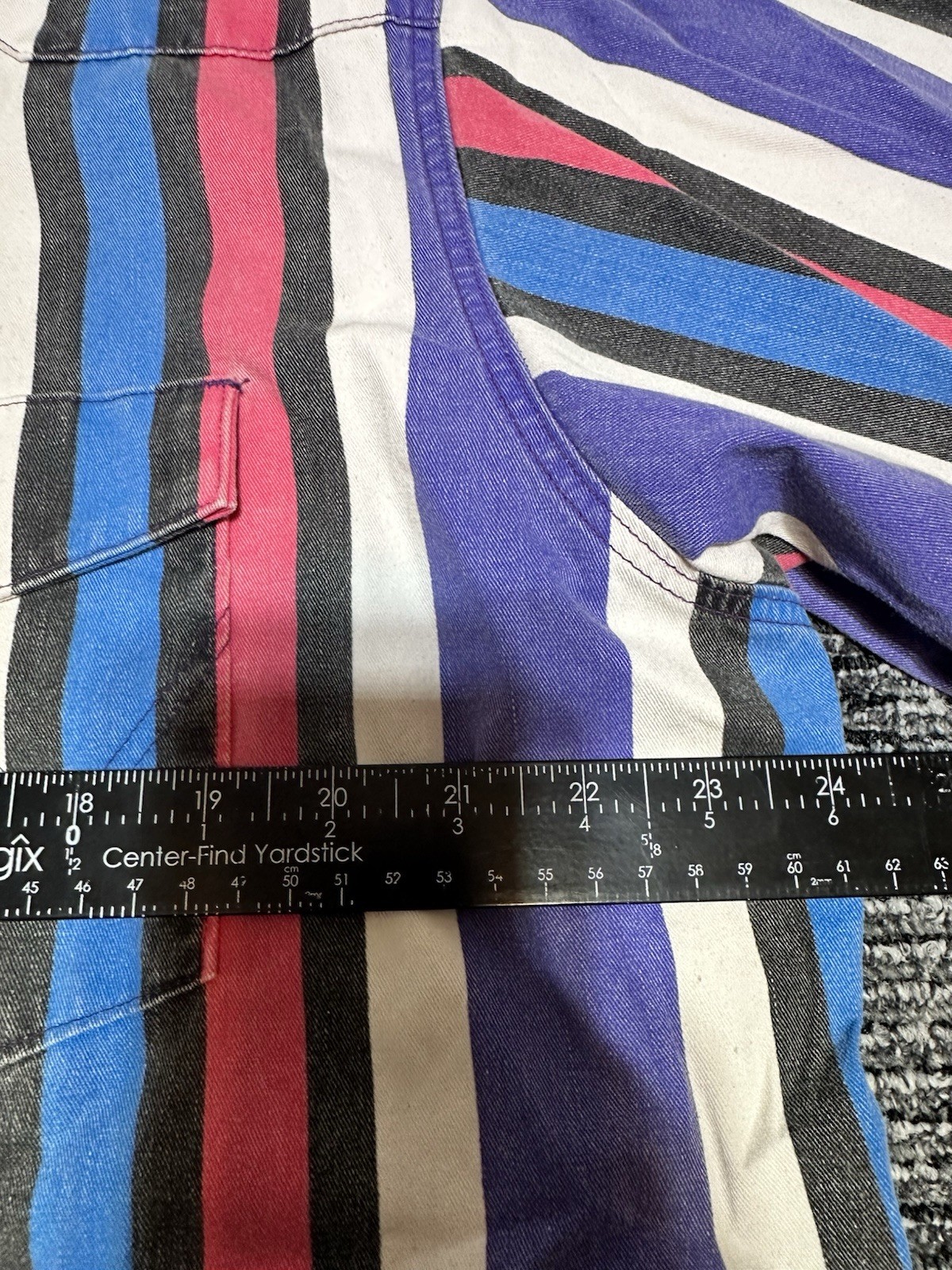 VTG Wrangler Brushpopper 80s-90s Made In USA Striped Western Shirt Button Down