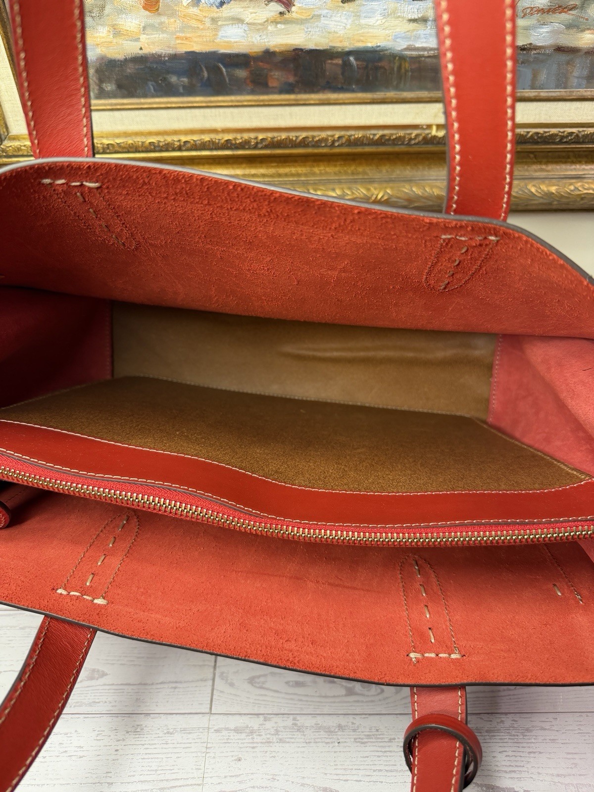 Dooney & Bourke Alto Tote – Red. Rare Find. New without tags. Pet/Smoke Free