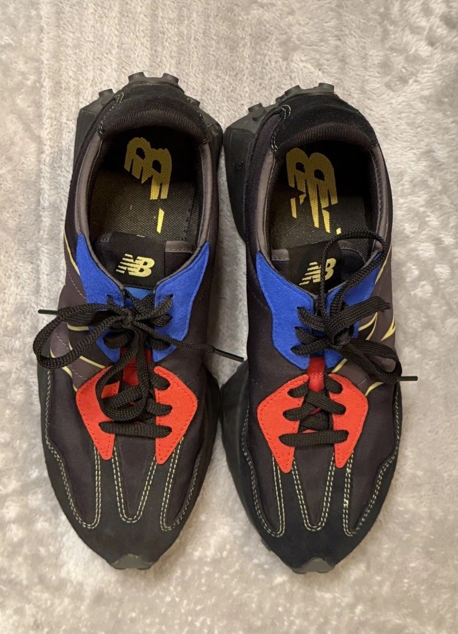 New Balance 327 Men’s Running Shoes Black Red Blue MS327BC1
