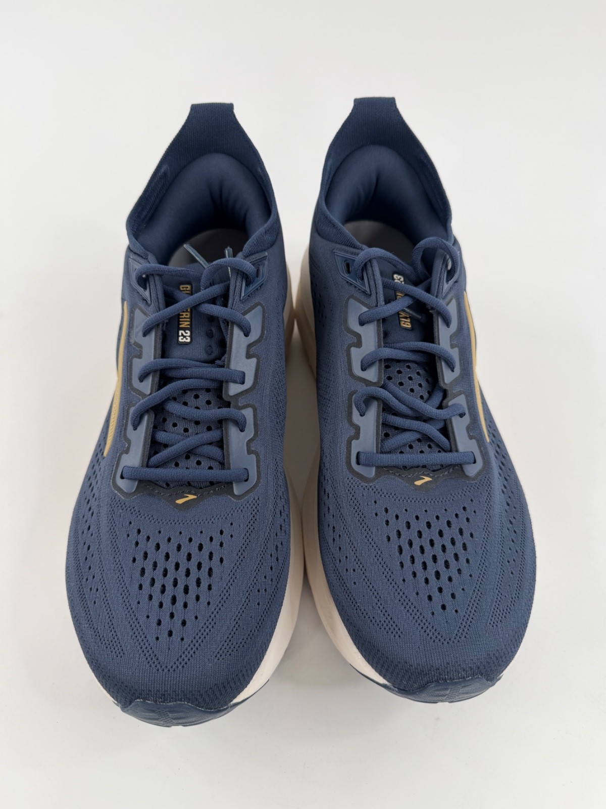 Mens Brooks Glycerin 23 Sneakers Size 10 D Blue Spellbound Shoes New