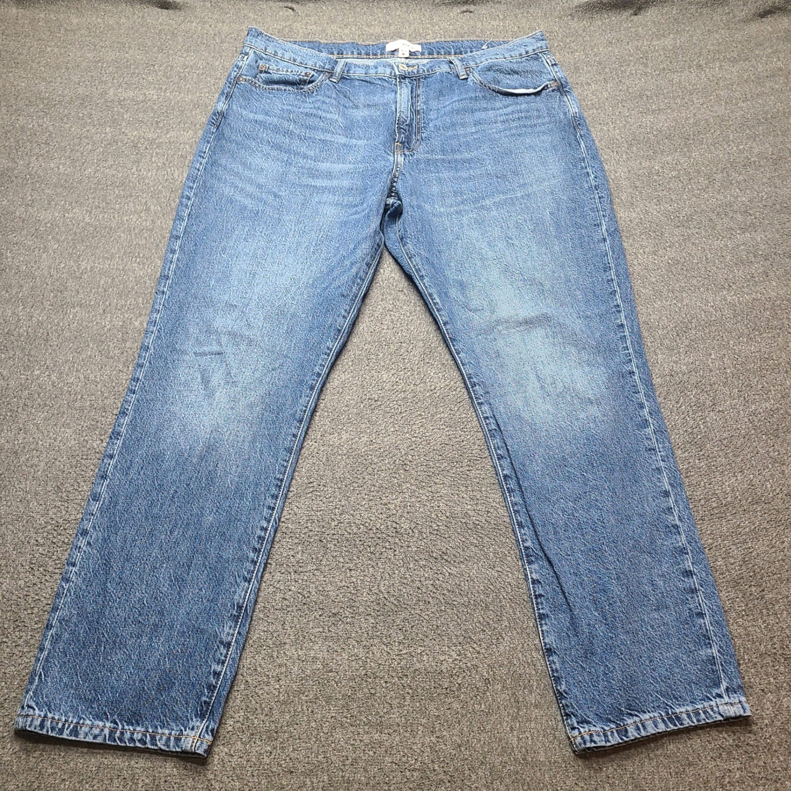 Athletic Straight Mens 38×30 Blue Excellent Denim Jeans Pants Casual Work