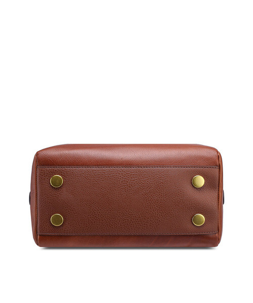 Fossil Sydney Satchel Crossbody Brown Leather Handbag SHB1978210 NWT $180 FS