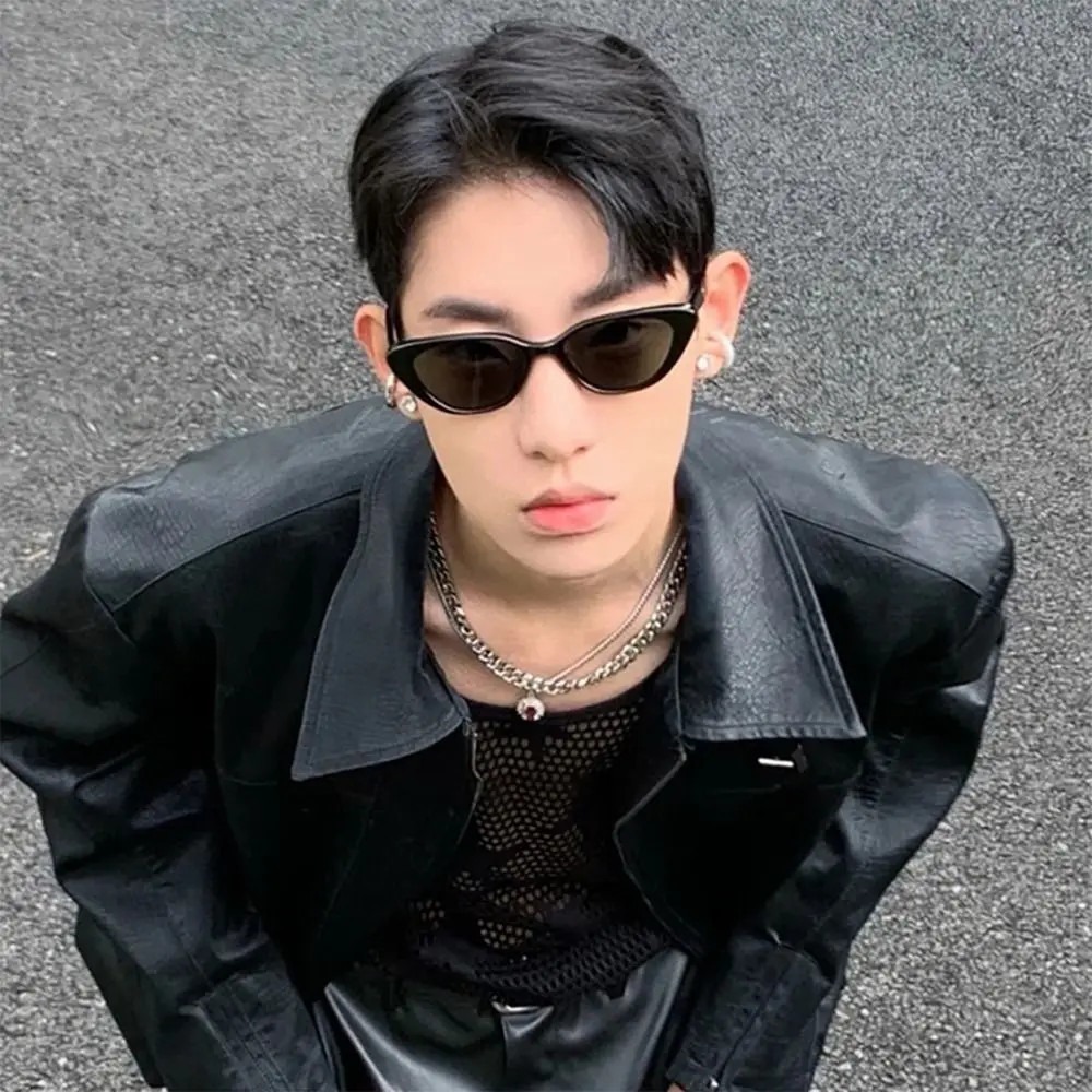 Small Frame Cat Eye Sunglasses Retro Fashion Eyewear