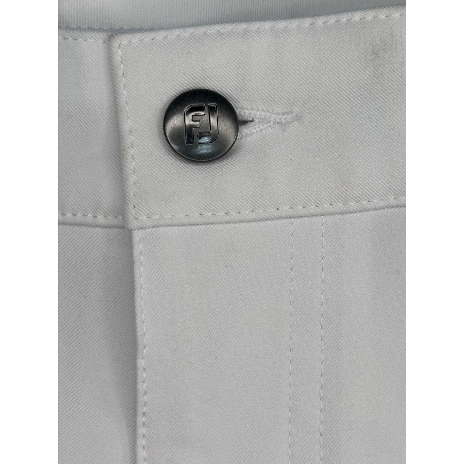 FootJoy Men’s White Athletic Fit Golf Pants W33 L30 Performance Stretch FJ