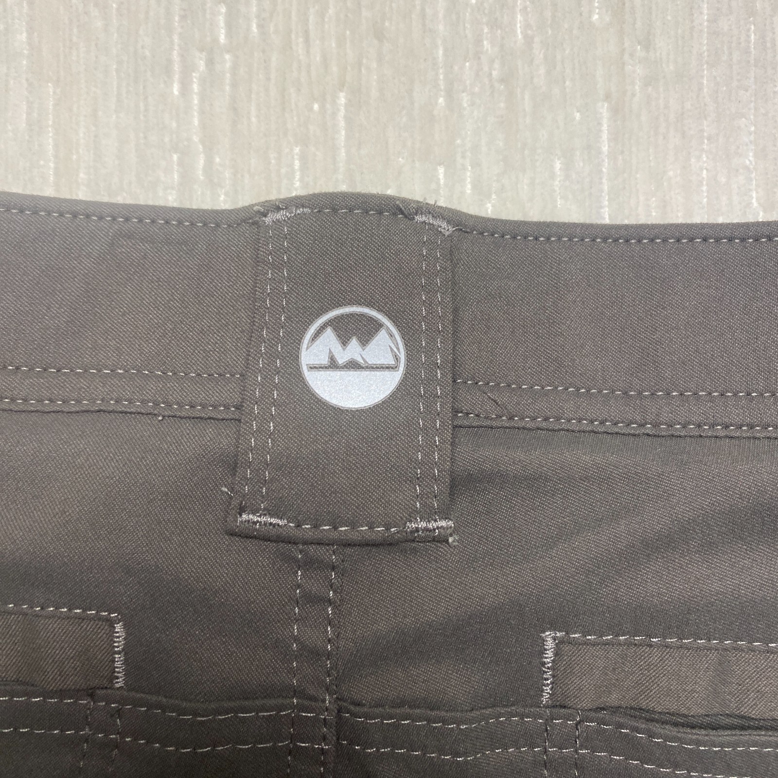 Wrangler All Terrain Cargo Pants Mens 30×32 Gray 2 Way Stretch Straight UPF 50