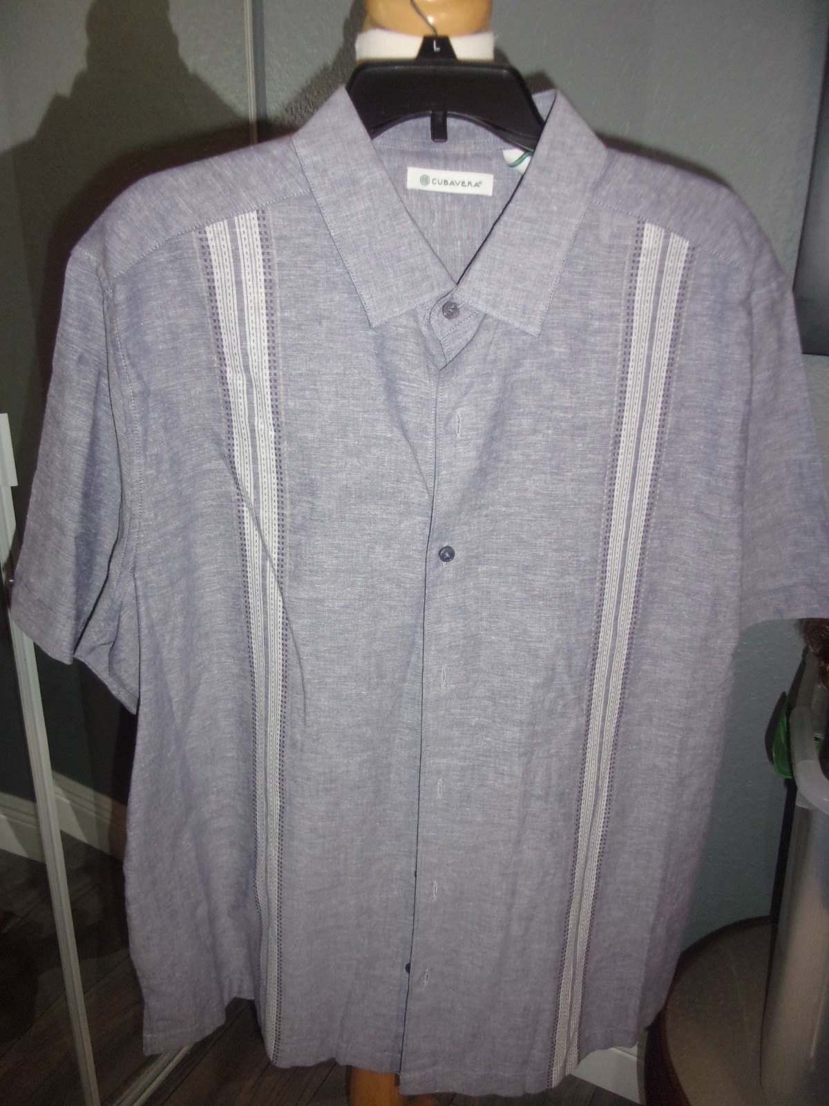 Cubavera Men’s SS Shirt Size XL