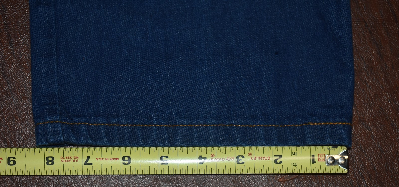 Vintage LEVI STRAUSS & CO BIG E ultra high waisted womens jeans Size 28 waist