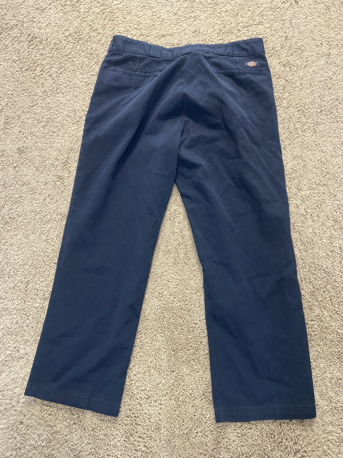 Dickies 874 Original Fit Pants Mens 38×30 Blue Chino Straight Leg Workwear