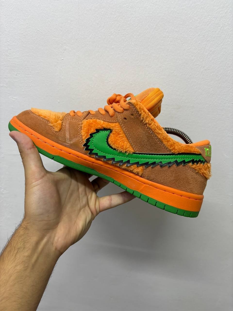 Nike SB Dunk Low Grateful Dead Bears Orange CJ5378-800US 9.5 Pre-Owned