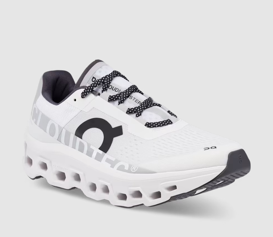 SALE! Auth On. Men’s Cloudmonster Running Shoes All White No Import Fee