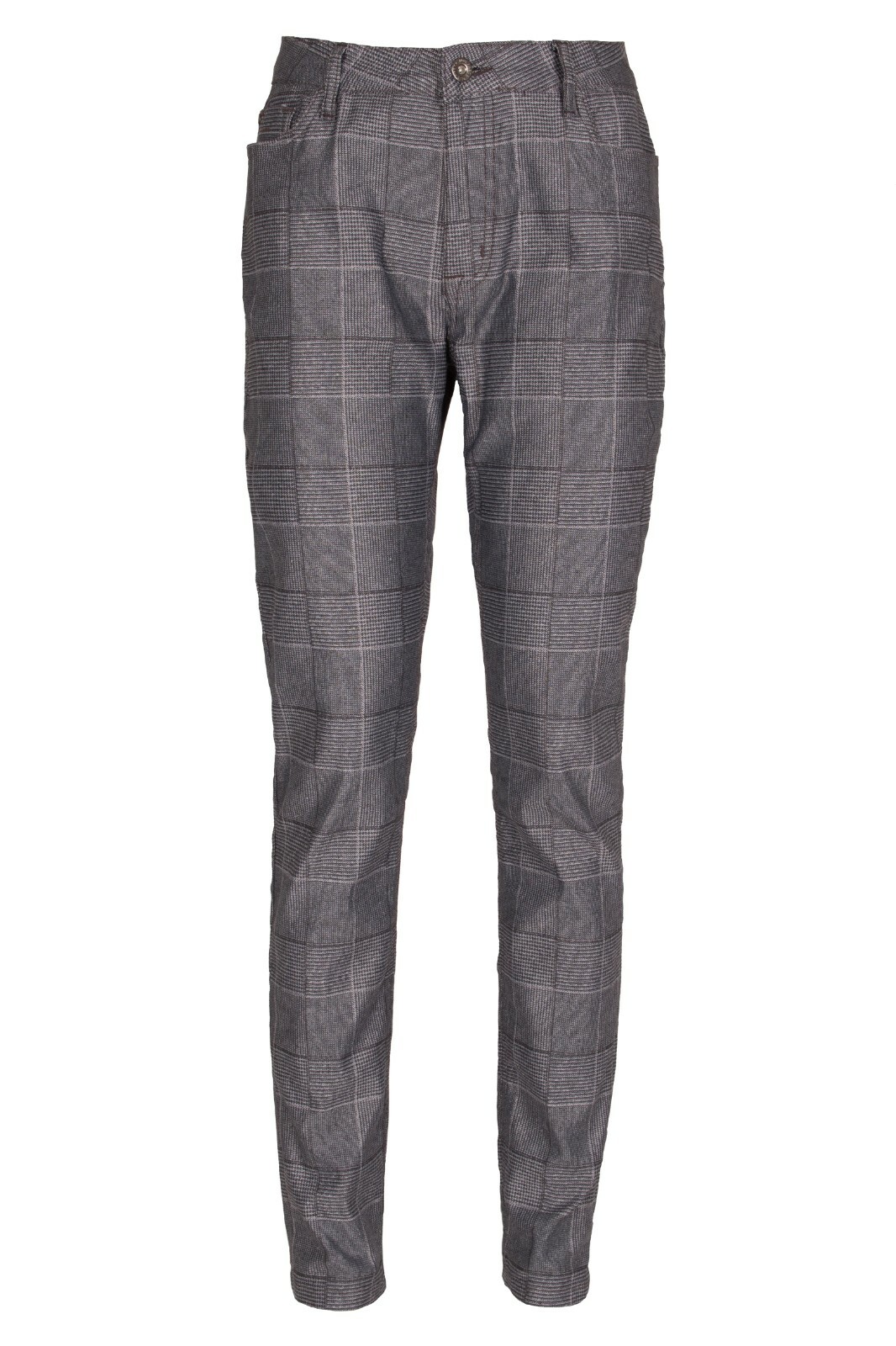 BLUE FIRE Womens Trousers Ladies Pants Caro Jeans Quality Stretch Grey Size W25 L32