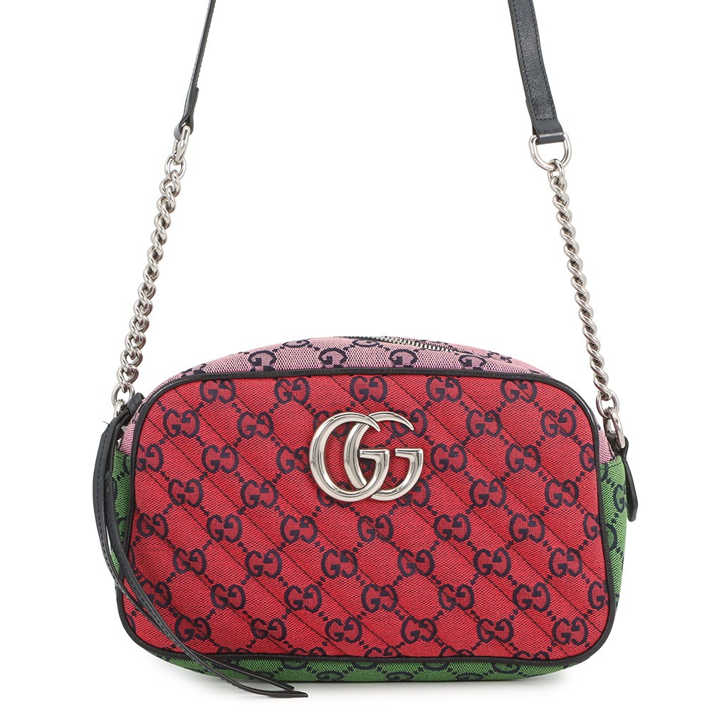 GUCCI GG Marmont Shoulder Bag GG Canvas Multicolor 447632