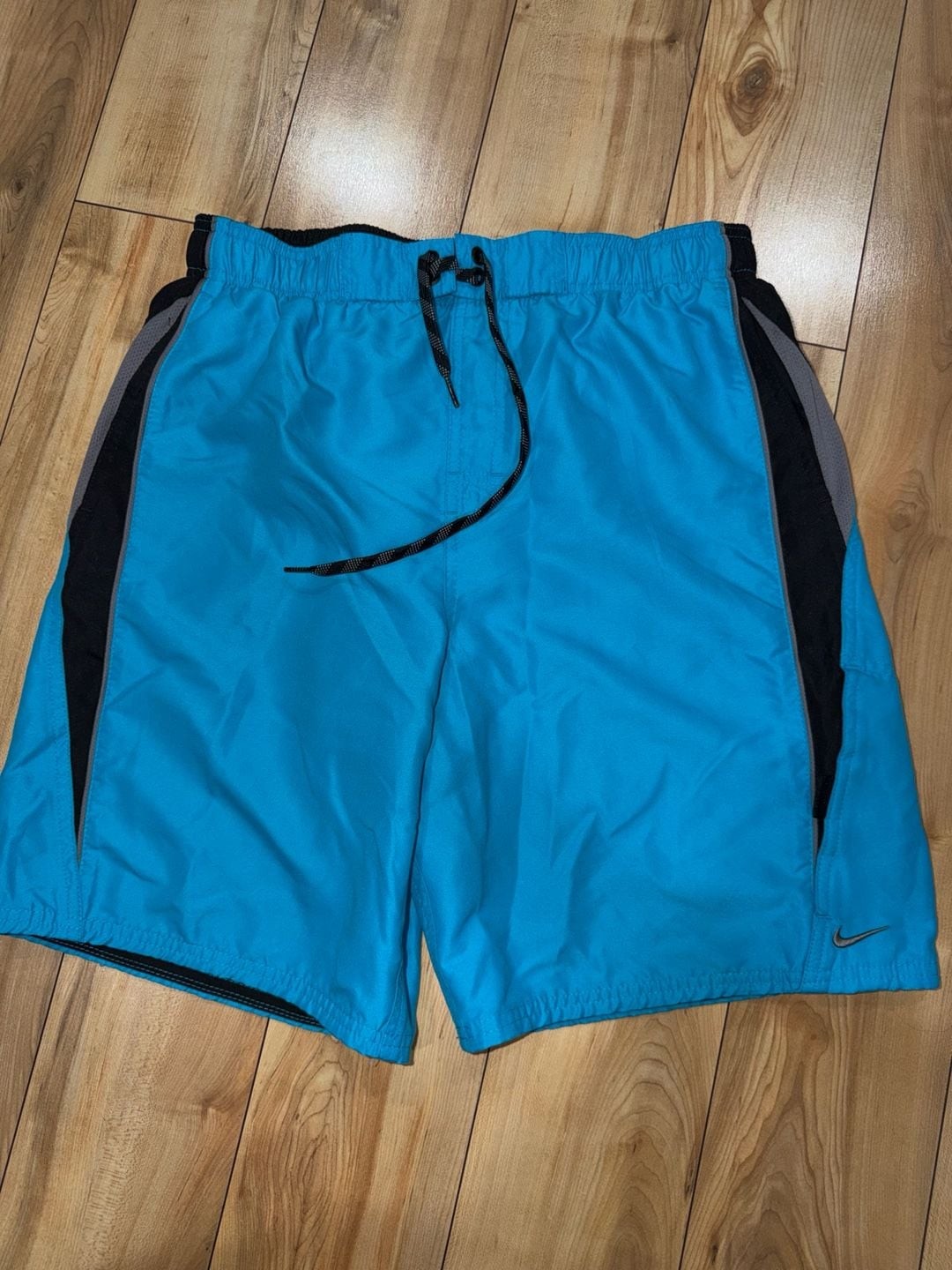 Nike Men’s Core Contend Volley Swim Trunks Blue/Black