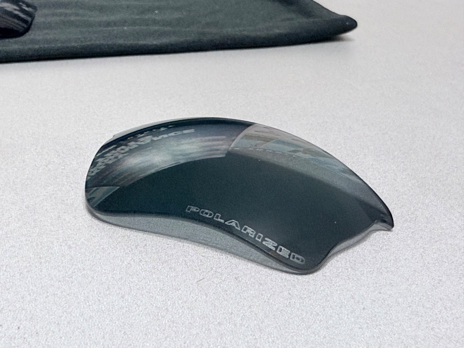 Oakley Half Jacket 1.0 XLJ Black Iridium Polarized lens set – OEM / XLJ Size NOS