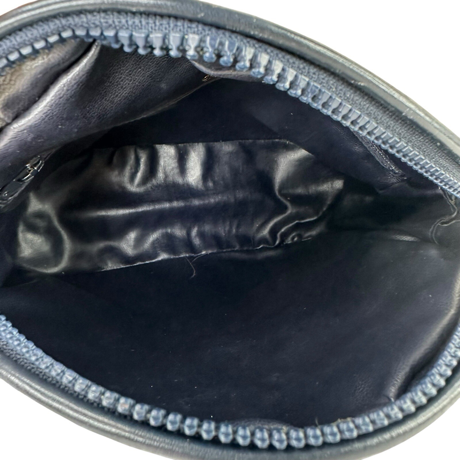 Celine Horse Carriage Hardware Monogram C Jacquard/Leather Shoulder Bag Blue