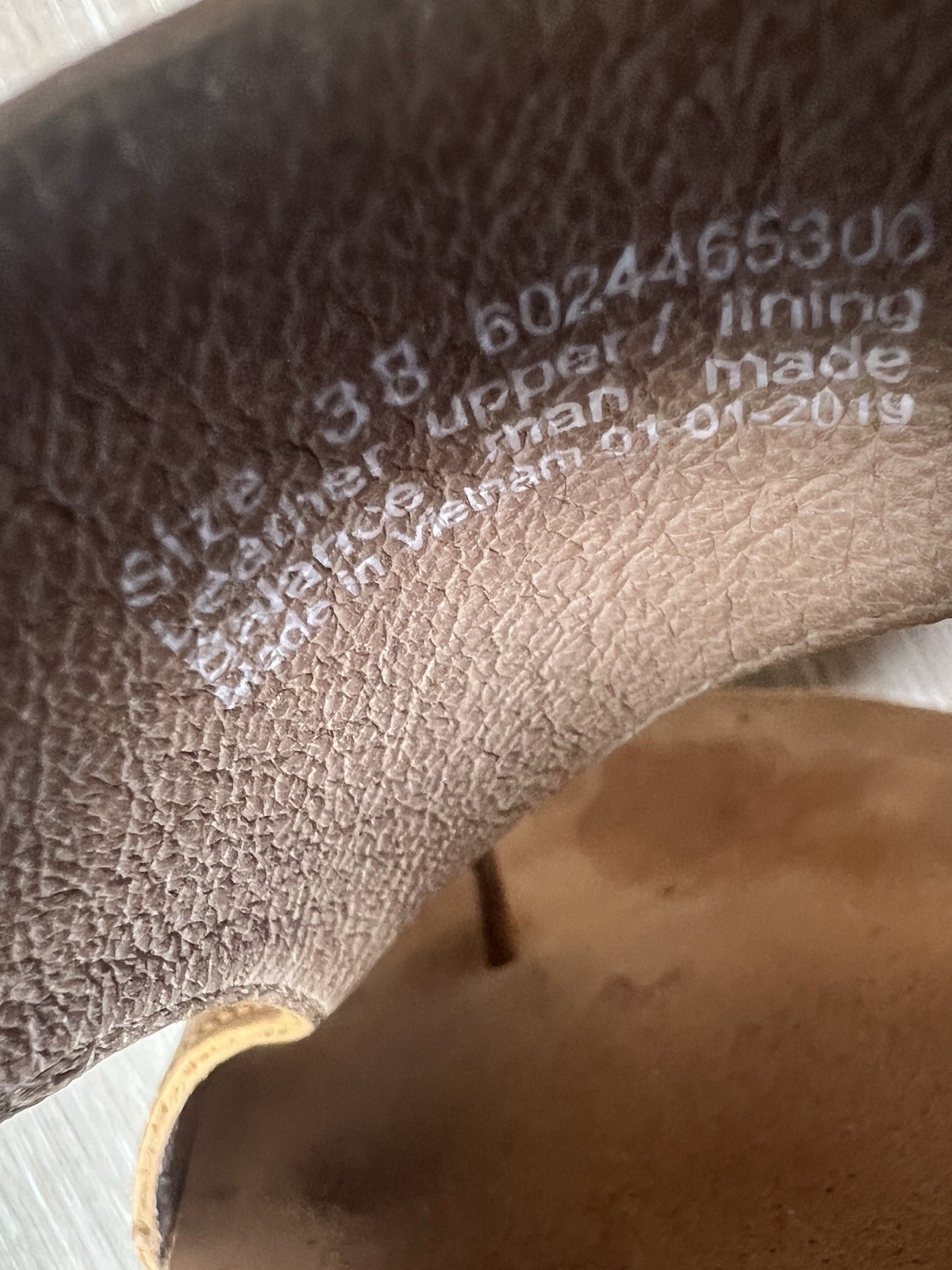 Dansko Reece Tan Leather Slingback Sandals Women’s EU 38 Comfort Toe Loop US 7.5