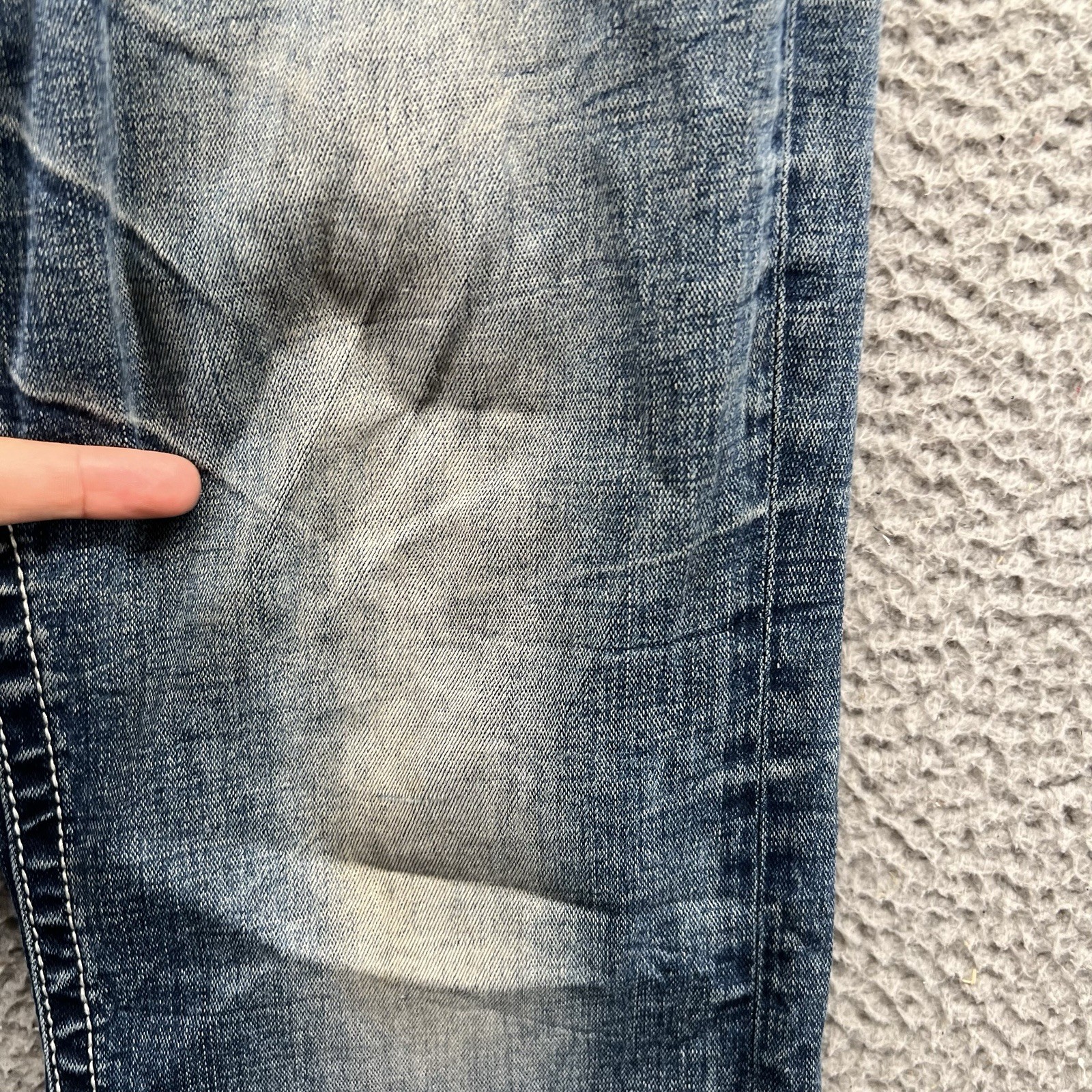 Salvage Mayhem Boot Jeans Mens 32 R Fit 33×32 Blue Denim Pants BKE Buckle Cut