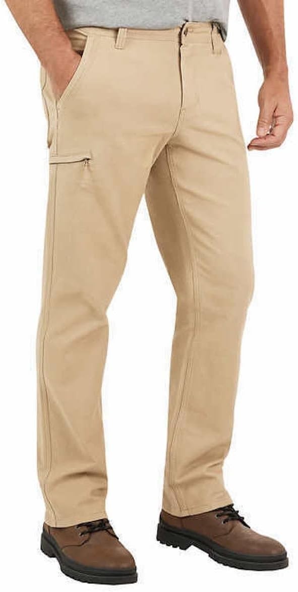 Weatherproof Vintage Trevorland Flex Utility Pant, Size 34×34, Tan **NEW**
