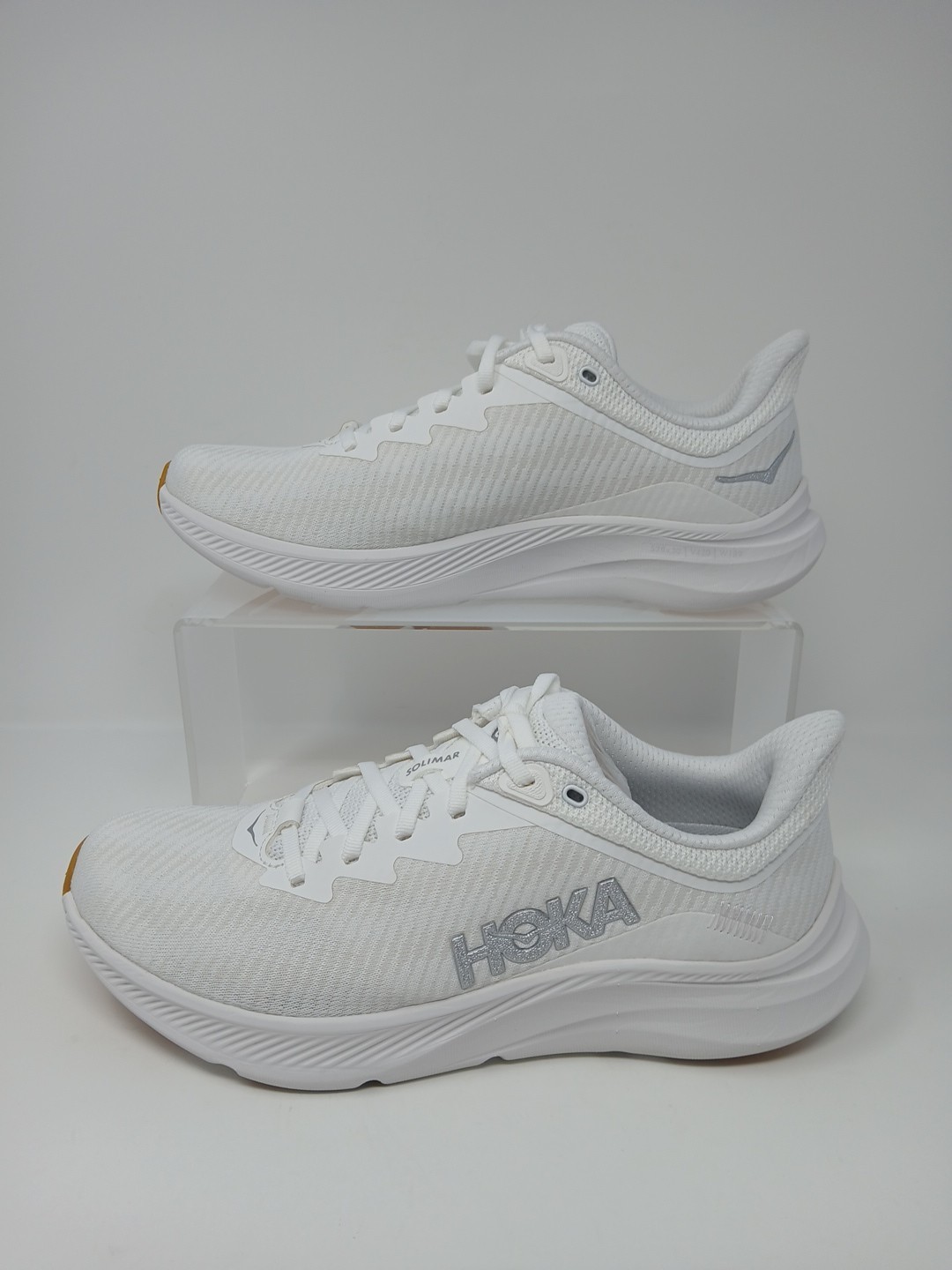 Hoka One One Solimar White Running Shoes Womens 1123075 WWH