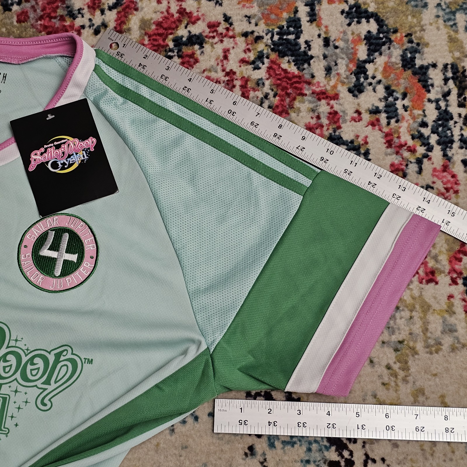 SAILOR MOON CRYSTAL SOCCER JERSEY Mens XL BOX LUNCH EXCLUSIVE JUPITER