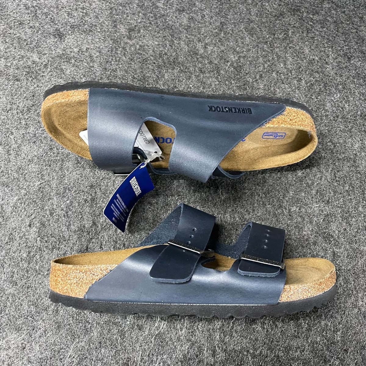 BIRKENSTOCK Arizona Soft Footbed Sandals Women’s Size US 7 Blue