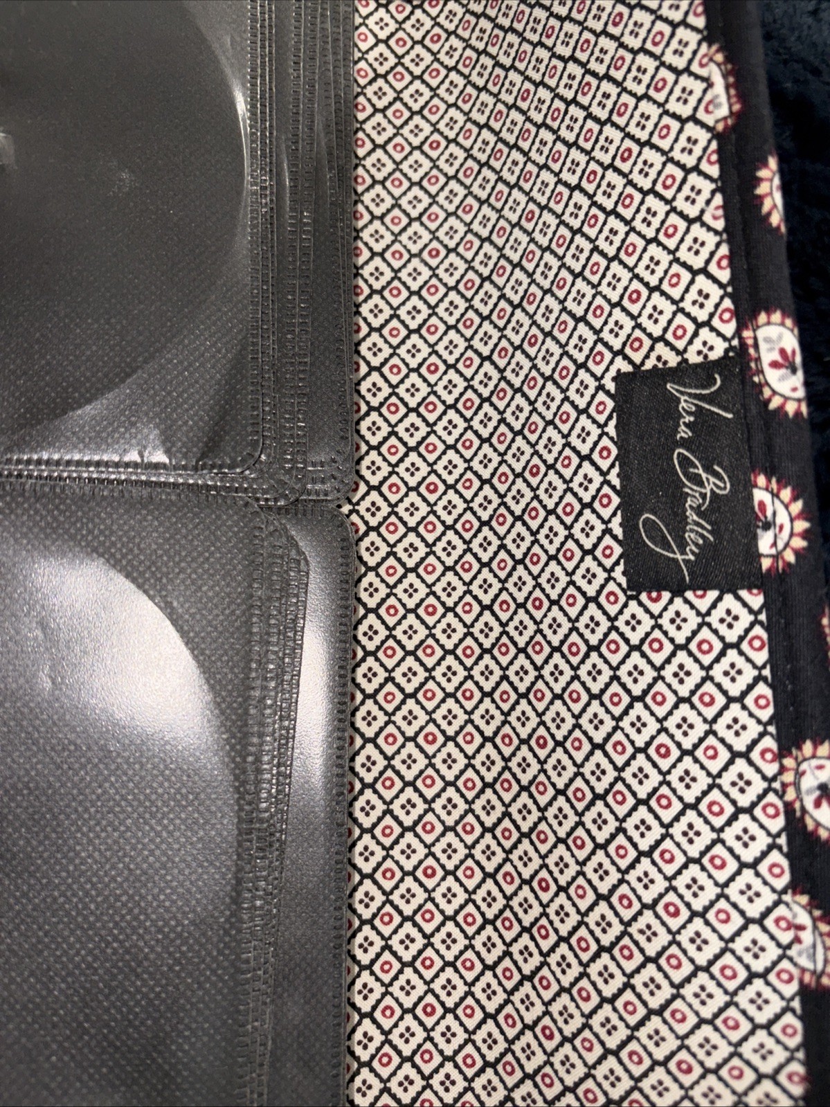 Vera Bradley Classic Black Cd/ DVD Holder