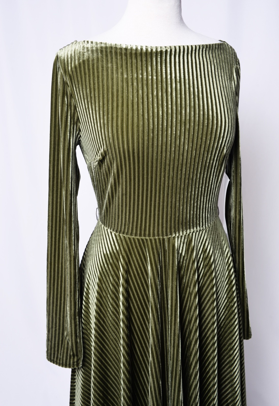 UNIQUE VINTAGE VELVET DEVON SWING DRESS – PLUS & REGULAR SIZES – NEW – PROM