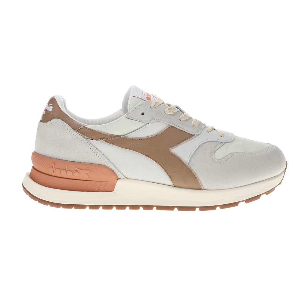 diadora Conquest Nubuck Lace Up Mens White Sneakers Casual Shoes 180894-20012