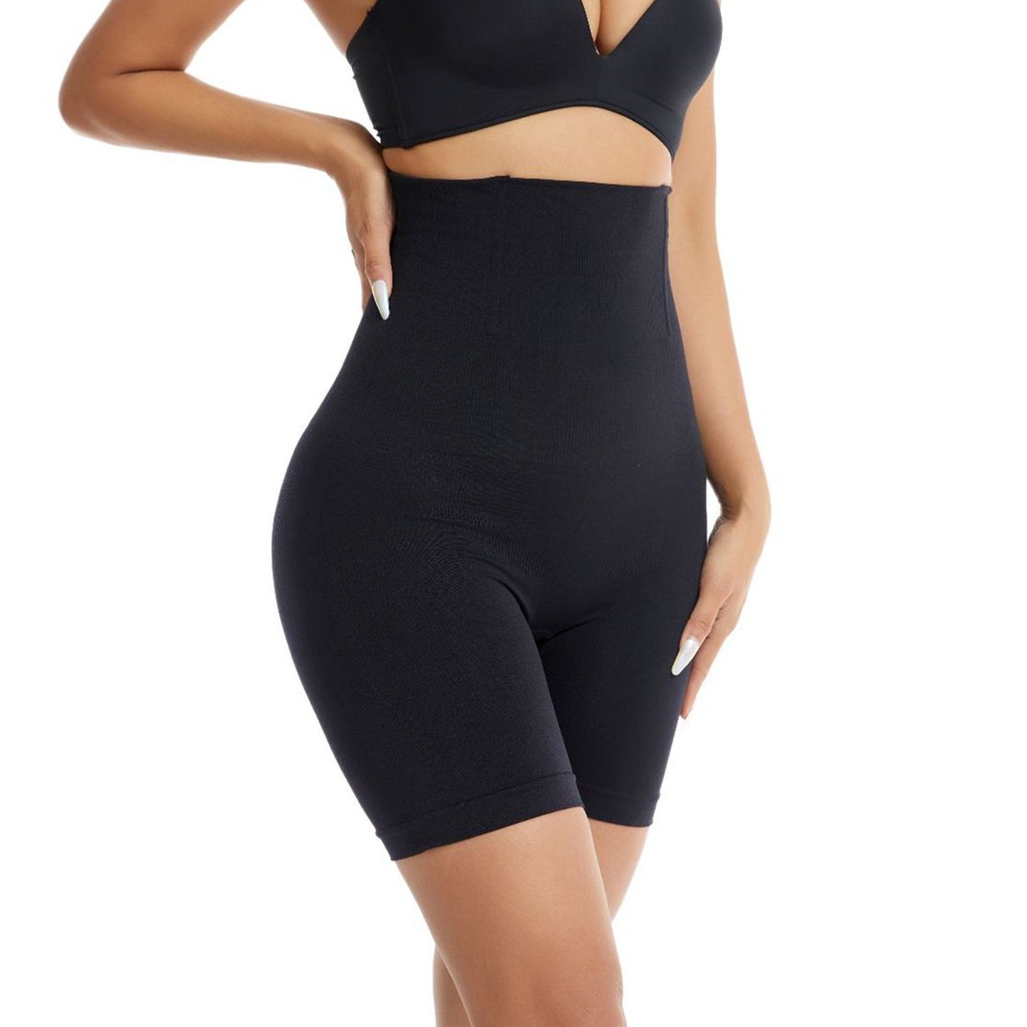 Tummy Control Panties High Waist Body Shaper Seamless Thigh Slimmer Slim Shorts